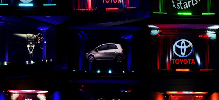 Toyota Auris hologram